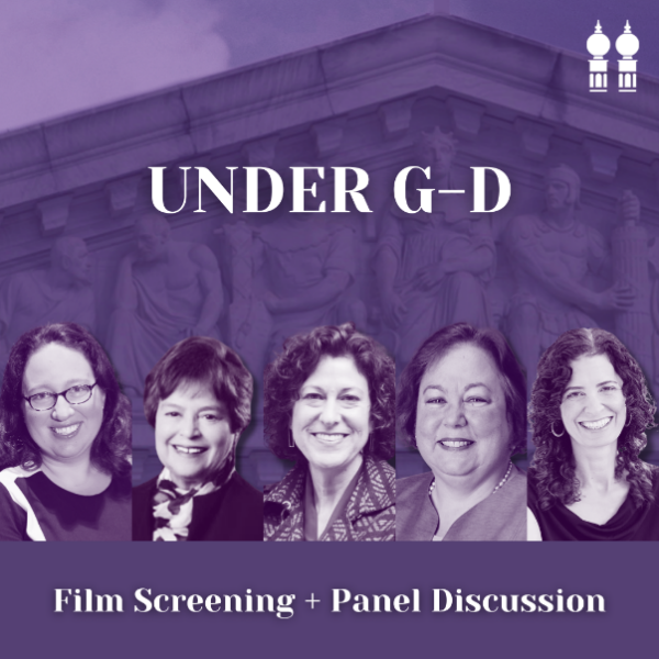 Under G-d screening and panel featuring NCJW NY's Andrea Salwen Kopel