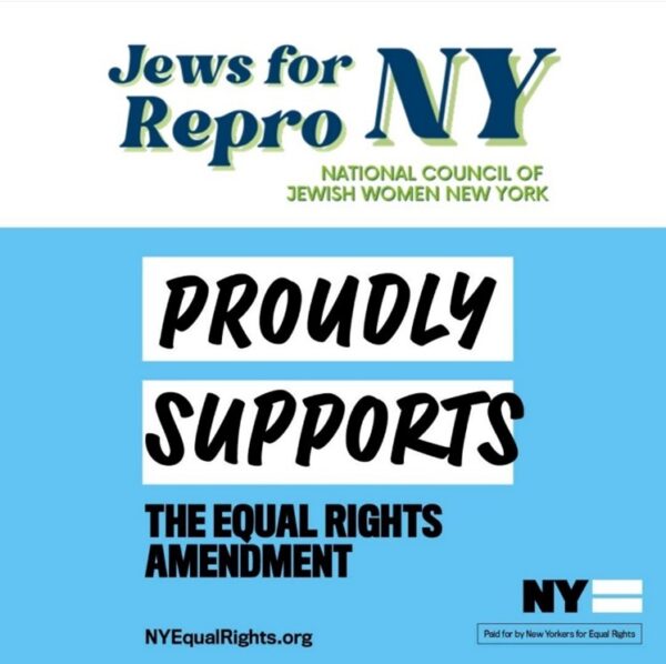 Virtual Phone Bank to support Prop 1 (The New York State Equal Rights Amendment) co-sponsored by RAC-NY