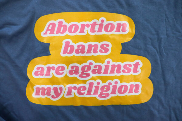 Abortion Bans Are Against My Religion Long-Sleeve - Image 4